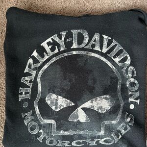 Harley-Davidson Black Skull Sweatshirt